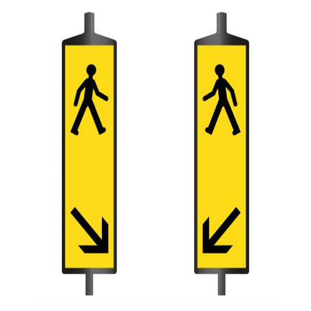 Balise piétons K5c temporaire