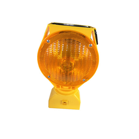 Lampe de chantier solaire double face