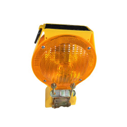 Lampe de chantier solaire double face